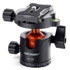 K f Concept 22lbs Load Tripod Ball Head Pro Metal With 1 4  Quick Release Plate