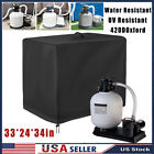 Pool Filter Sand Cylinder Cover Waterproof Pool Pump Sand Filter Winter Cover