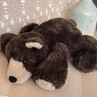 Vintage Rare Toys R Us Animal Alley 16    Brown Bear Plush Stuffed Animal Floppy