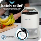 Katchy Indoor Insect Trap - Killer For Mosquitos  Gnats  Moths  Fruit Flies