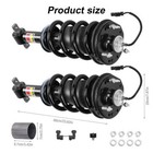 2pcs Front Shock Absorber Strut Assys 84176631 For Chevy Tahoe Suburban Magnetic