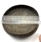 Pre-columbian Carved Stone Bowl Incised Lines Provenance Mexico Or South America