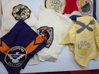Vintage Boy Scout Memorabilia Lot 1950s Patches Neckerchiefs T3