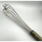 Vollrath Large Whisk French Whip 24 Inch Jacob s Pride Stainless Gray Aqua Used