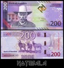 Namibia Set 5 Pcs 10  20  50  100   200  Dollars 2025 Pick-20-21-22-23-24 Unc