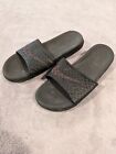 Nike Benassi Solarsoft Slide Sandals Mens 8 Black Anthracite 705474-091