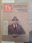 Kojak Telly Savalas Tv Guide Cover Portrait 1974  Police Crime Original Envelope