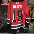 Indy Fuel Game Worn Waked Jersey Size 56 Hockey