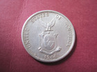 Philippines 20 Centavos Silver 1944-d Coin Wwii