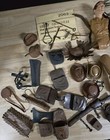 Marx Toy Lot 1960s Johnny West Vintage Action Figures Accessories Outfit Weapon