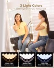 14 Bulb Vanity Mirror Light Kit Led String Lights Touch Dimmer Hollywood Style