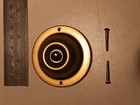 Eagle Electric No  106 2-1 4  Rnd Brass Push Button