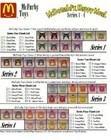 Vtg Mcfurby Figurines Mcdonald   s Happy Meal Toys 1998 - Series 3 - Set 10 Furby