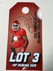 2019 Hornets Football Del  St  Univ  Vip Parking Laminated Pass 