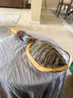 Authentic Navajo Beaded Turtle Shell Rattle Featuring A Genuine Deer Skin