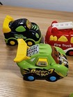 Vtech Go Go Smart Wheels Police Car Helicopter Lot Of 8 Lights Sounds Working