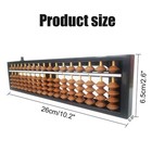 Vaupan Digit Standard Abacus Soroban Professional 17 Column  10 2 Inch  Math    