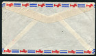 Bermuda  22510   Mixed Reign banking cancel kg6 qe2 Cover 1953
