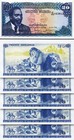 Kenya 20 Shillings 1978  Unc  10 Pcs Lot  Consecutive  P-17