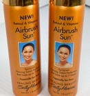 New  2  Sally Hansen Airbrush Sun Spray On Tanning Salon Perfection For Face 
