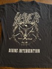 Vintage Slayer Divine Intervention Tour T Shirt Xl 90s Thrash Metal No Tag