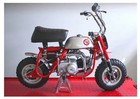 Qty  2- Honda Z50 K0-79 Silver 2 Piece Rim Set  2 Wheels  4 Hole 1968-1979 Tb