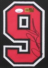 Dennis Rodman Autographed   Framed Black Chicago Jersey Auto Jsa Cert