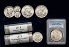 Estate Sale Lot 25  Items   Old Us Coins  Gold    999 Silver Bars Bullion Copper