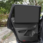 2   Magnetic Auto Car Suction Sun Shade Curtain Full Shading Sunshade Accessories