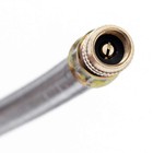 Tiziri 4pcs 12  Tire Valve Stems 12inch Stem Extension  Sliver 