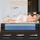 12  14  Gel Memory Foam Mattress Hybrid Spring Twin Full Queen King Bed In A Box