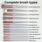 Makeup Brush Set Soft Fluffy Professional Cosmetic Foundation Powder Eyeshadow K