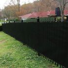 6x50ft Privacy Fence Cover Screen Fencing Mesh Shade Cover For Garden Yard Black