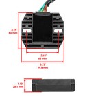 Regulator Rectifier For Honda Gl1200 Goldwing 1984 1985 1986 1987