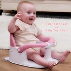 Baby Bath Seat For Babies Sitting Up With Temperature Alert soft Cushion suct   