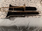 Vtg Selmer Bundy Bb Tenor Trombone W  Case   Mouthpiece