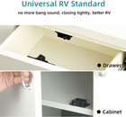 Rv Drawer Latches Pull Force Cabinet Catches Camper Trailer 10lb 8 Pack