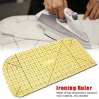 Hot Ironing Ruler Patch Tailor Craft Sewing Fabric Diy Clothing Measuring Tool 