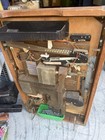 Nishijin 1960 Vintage Coin-operated Pachinko Machine Wooden Cabinet Parts repair