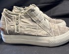 Blowfish Mamba Gray Splatter Camouflage Shoe Women   s Size 8