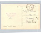 Vintage Morocco Postcard W  4 Stamps - Rabat 1933 Real Photo Philatelic