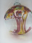 Hanging Sun Catcher Glass Orb Tree Of Life Ball Multi Hand Blown 6    Enchantment