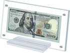 Dollar Bill Frame Display Acrylic Dollar Bill Holder For Collectors Currency