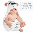 Premium Organic Bamboo Baby Towel - Hooded Design For Ultimate Softness   Safety