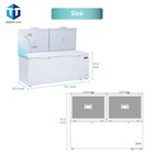 Westlake 30 Cu ft Commercial Chest Freezer Deep Freezer With Lock Etl White