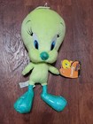 Tweety Bird Warner Bros Looney Tunes Bird Back In Action Green Plush 2003 Nwt