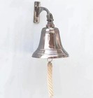 4-inch Marine Brass Bell     Bronze Finish   Wall Mount Nautical Ship Bell