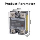10a-120a Single-phase Solid State Relay Ssr Dc-dc Input 3-32v Dc Load 5-220v    dc
