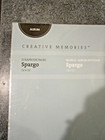 Creative Memories 12x12 True Spargo Scrapbook Refill Pages 15 Sheets 30 Pg New