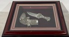 Antique Framed Silver Jambiya khanjar Dagger knife Oman Islamic Art  Authentic  